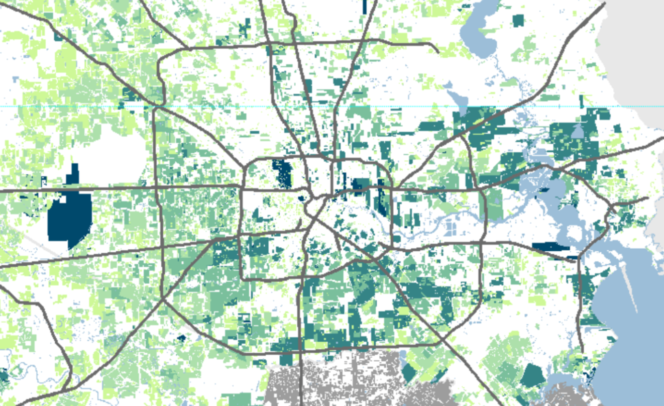 Interactive How Houston's Highways Spurred Growth, Sprawl Kinder